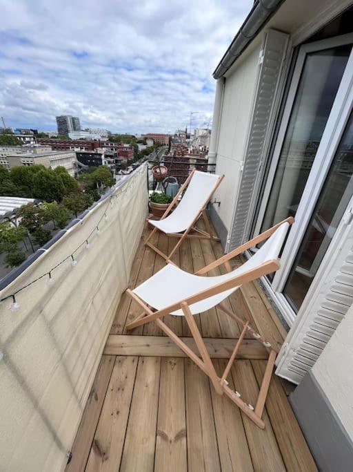 Paris Balcony Top Floor Room Dış mekan fotoğraf